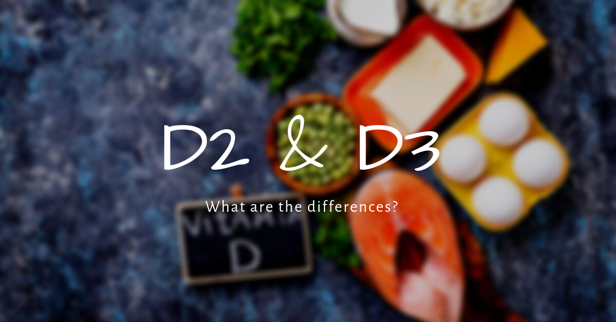 維生素D2與D3的差異